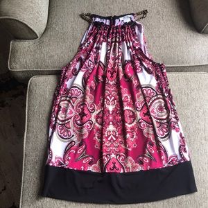 Paisley Cache Halter Top